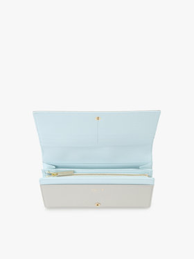 VOYAGE ウィメンズ バッグ＆ウォレット レザー ロングウォレット ”Erika” QAW05-03 グレー系その他