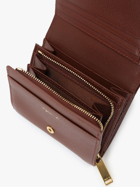 VOYAGE ウィメンズ バッグ＆ウォレット レザー 二つ折り ウォレット ”City” ZAW07-01 ブラウン