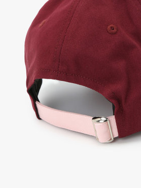 To b. by agnès b. コットン バイカラー キャップ ボルドー