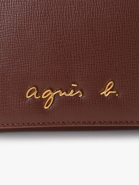 VOYAGE ウィメンズ バッグ＆ウォレット レザー 二つ折り ウォレット ”City” ZAW07-01 ブラウン