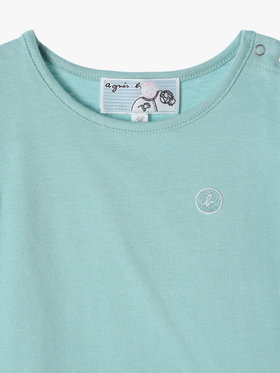 ENFANT ベビー 【Outlet】K398 L TS ベビー Tシャツ ライトグリーン