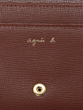 VOYAGE ウィメンズ バッグ＆ウォレット レザー 二つ折り ウォレット ”City” ZAW07-01 ブラウン