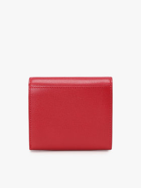 VOYAGE ウィメンズ バッグ＆ウォレット 【by R 限定品】agnes b. レザー 二つ折り ウォレット "City" ZAW07-01 レッド