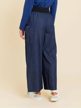 FEMME ウィメンズ 【Outlet】TN45 PANTALON パンツ ブルー系その他