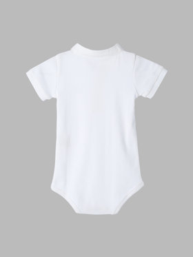 ENFANT ベビー ベビー ボディスーツ ホワイト