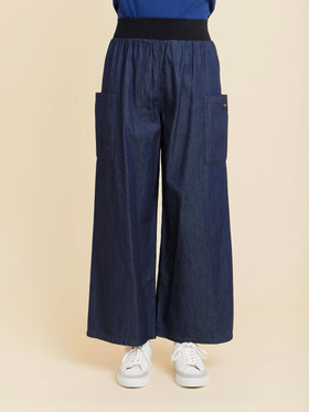 FEMME ウィメンズ 【Outlet】TN45 PANTALON パンツ ブルー系その他