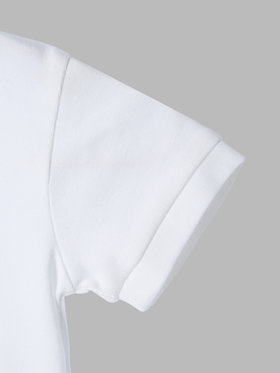 ENFANT ベビー ベビー ボディスーツ ホワイト