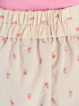 To b. by agnès b. 【Outlet】フラワーエンブロイダリースカート ベージュ