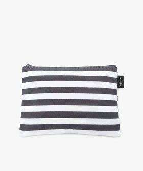 VOYAGE ウィメンズ バッグ＆ウォレット 細ボーダー コットン リバーシブル トートバッグ ZAS11-01 グレー系その他