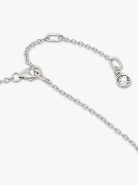 FEMME ウィメンズ ”b.” ロゴ ネックレス ”ICONIC - ITALIC B” シルバー