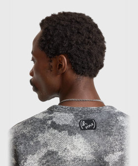 HOMME メンズ メンズ ウール 長袖 ジップ カーディガン "Kheli" グレー