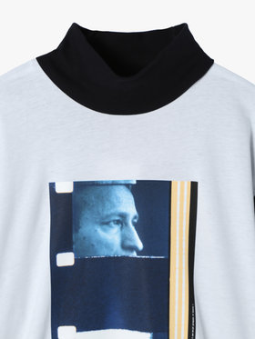 HOMME メンズ SA60 PANAMA アーティストTシャツ JONAS MEKAS ホワイト