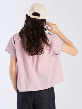 To b. by agnès b. 【Outlet】モダンマニッシュシャツ ペールピンク