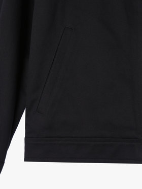 HOMME メンズ メンズ コットン 長袖 ジップアップジャケット ”Chet” ブラック