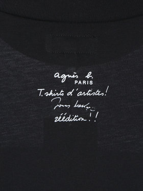 HOMME メンズ SA60 PANAMA アーティストTシャツ JONAS MEKAS ホワイト