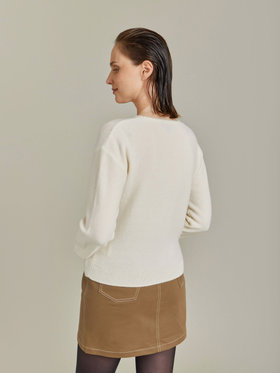 FEMME ウィメンズ 【Outlet】LY90 PULLOVER プルオーバー アイボリー