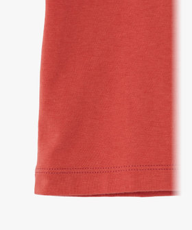 ENFANT ベビー ベビー ロゴ アイコニック プリント コットン 長袖 Tシャツ "Lezard" オレンジ系その他