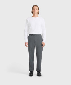 HOMME メンズ メンズ ストライプ ストレートパンツ "Jamming" グレー