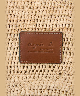 VOYAGE ウィメンズ バッグ＆ウォレット ラフィア トートバッグ ABX04-01 オフホワイト