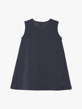 ENFANT ベビー S137 L ROBE ベビー ロゴワンピース グレー