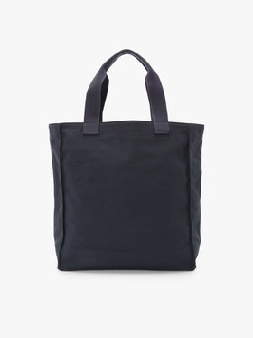 To b. by agnès b. コットン ロゴ トートバッグ ネイビー