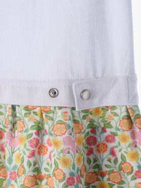 ENFANT ガールズ 【Outlet】JJO9 E ROBE キッズ ワンピースプレッション ピンク系その他