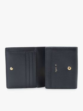 VOYAGE ウィメンズ バッグ＆ウォレット 【by R 限定品】agnes b. レザー 二つ折り ウォレット "City" ZAW07-01 ネイビー