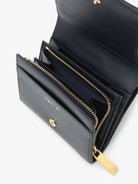 VOYAGE ウィメンズ バッグ＆ウォレット 【by R 限定品】agnes b. レザー 二つ折り ウォレット "City" ZAW07-01 ネイビー