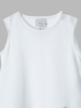 ENFANT ベビー 【Outlet】SEN0 L ROBE ベビー ワンピース ホワイト