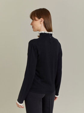 FEMME ウィメンズ 【Outlet】LS72 PULLOVER プルオーバー ブラック