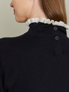 FEMME ウィメンズ 【Outlet】LS72 PULLOVER プルオーバー ブラック