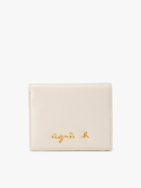 VOYAGE ウィメンズ バッグ＆ウォレット レザー 二つ折り ウォレット ”City” ZAW07-02 オフホワイト