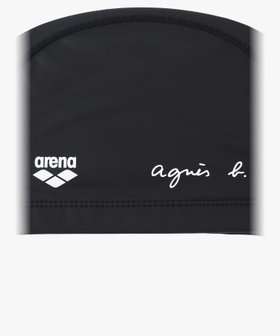 FEMME ウィメンズ agnes b. x arena 2ウェイシリコーンキャップ ブラック