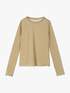 To b. by agnès b. 【Outlet】メロウ ロングスリーブ Tシャツ マスタード