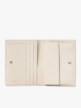 VOYAGE ウィメンズ バッグ＆ウォレット レザー 二つ折り ウォレット ”City” ZAW07-02 オフホワイト