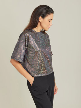 FEMME ウィメンズ 【Outlet】JJG5 TS YOKY Tシャツ ブラック系その他