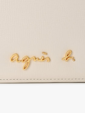 VOYAGE ウィメンズ バッグ＆ウォレット レザー 二つ折り ウォレット ”City” ZAW07-02 オフホワイト