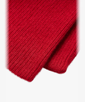 FEMME ウィメンズ カシミヤ スカーフ "Jacky" レッド