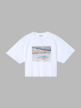 FEMME ウィメンズ SEP4 TS B. STYLE アーティストTシャツ EMMA CHARIN & OLIVIER ホワイト