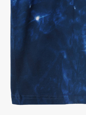 HOMME メンズ メンズ フォトプリント コットン 長袖 Tシャツ ”Antibes” マルチ