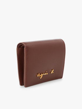 VOYAGE ウィメンズ バッグ＆ウォレット レザー 二つ折り ウォレット ”City” ZAW07-02 ブラウン