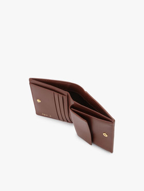 VOYAGE ウィメンズ バッグ＆ウォレット レザー 二つ折り ウォレット ”City” ZAW07-02 ブラウン