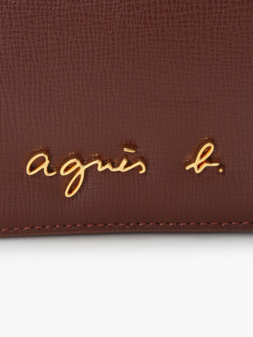 VOYAGE ウィメンズ バッグ＆ウォレット レザー 二つ折り ウォレット ”City” ZAW07-02 ブラウン