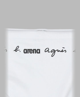HOMME メンズ agnes b. x arena トレーニングブリーフ 水着 ホワイト