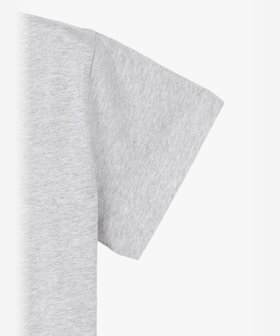 FEMME ウィメンズ オーガニックコットン 半袖 アーティストTシャツ "Aurore de la Marinerie" グレー