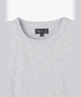 FEMME ウィメンズ オーガニックコットン 半袖 アーティストTシャツ "Aurore de la Marinerie" グレー
