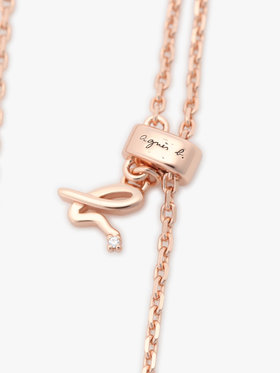 FEMME ウィメンズ ハートパール ブレスレット "Timeless Love" ピンクベージュ