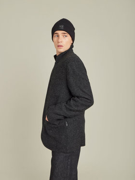 HOMME メンズ 【Outlet】UBQ0 VESTE ジャケット グレー×ブラック