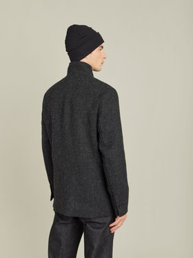 HOMME メンズ 【Outlet】UBQ0 VESTE ジャケット グレー×ブラック