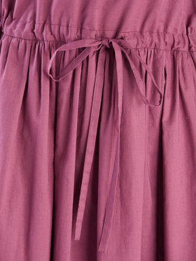 To b. by agnès b. 【Outlet】ニューロングドレス パープル